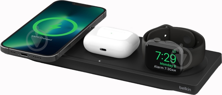 Зарядний пристрій Belkin 3in1 MagSafe - фото 1