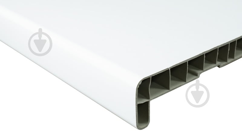 Подоконник Soft Line ПВХ 3000х100х22 мм белый матовый - фото 1