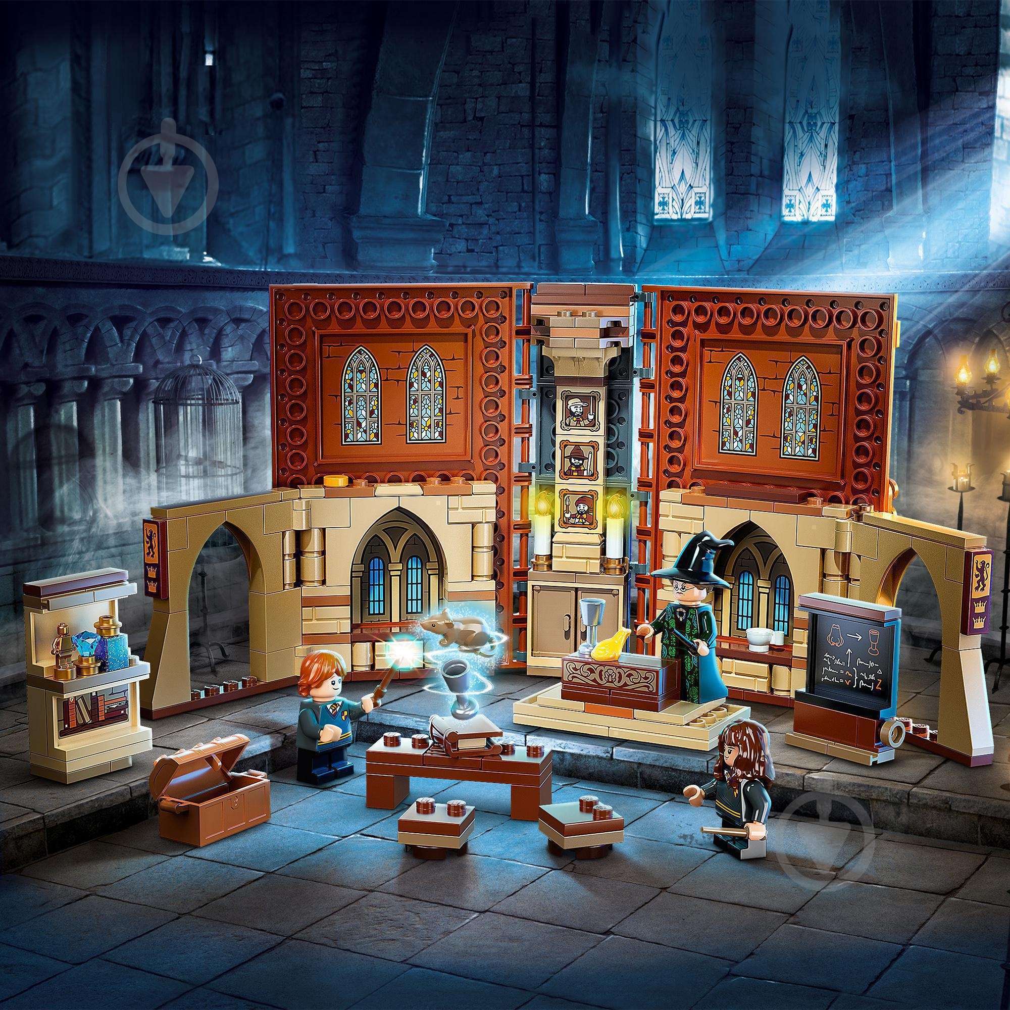 Конструктор LEGO Harry Potter Учёба в Хогвартсе: Урок трансфигурации 76382 - фото 11