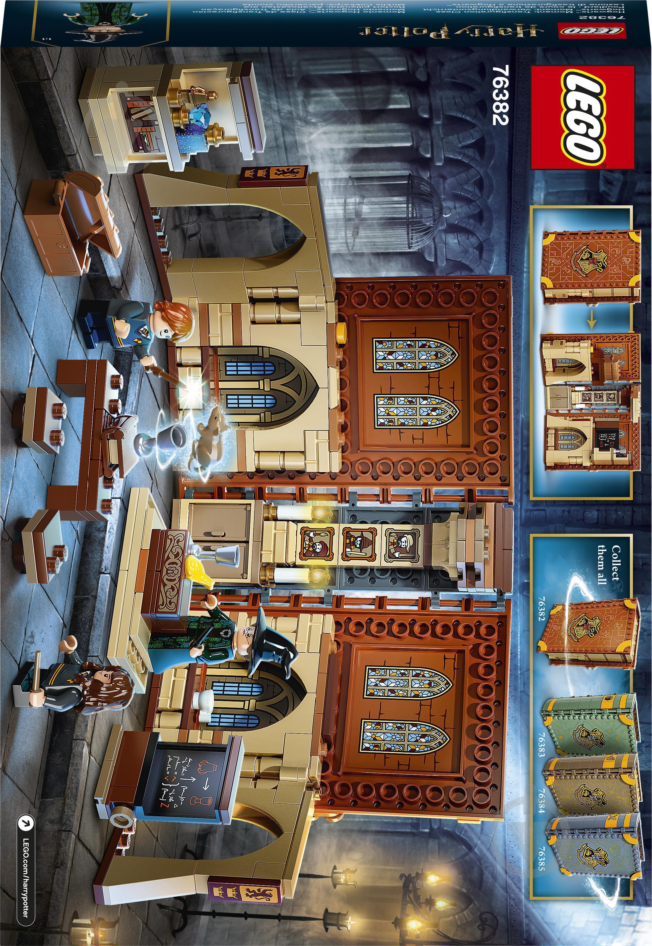 Конструктор LEGO Harry Potter Учёба в Хогвартсе: Урок трансфигурации 76382 - фото 13