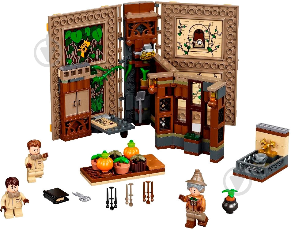 Конструктор LEGO Harry Potter Учёба в Хогвартсе: Урок травологии 76384 - фото 13