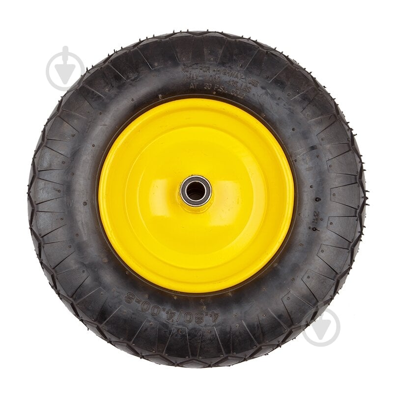 Колесо пневматическое Budmonster для тачки 4.00-8 (4.00x8) (01-049) 380 мм 57019 - фото 3
