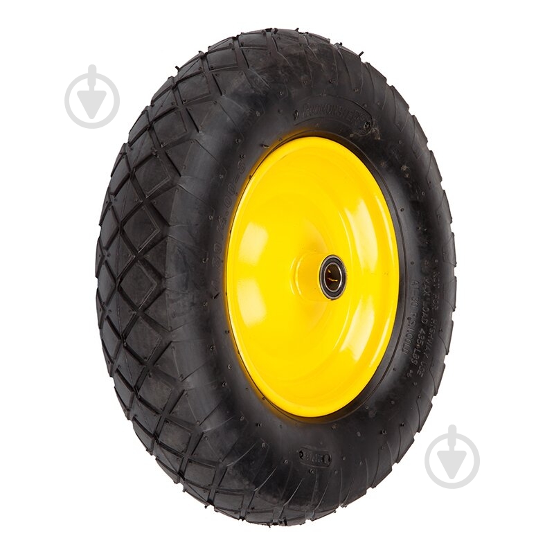 Колесо пневматическое Budmonster для тачки 4.00-8 (4.00x8) (01-049) 380 мм 57019 - фото 4