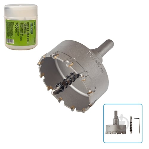 Свердло корончате Alloid 65 мм TS-10065 - фото 1 Свердло корончате Alloid 65 мм TS-10065 - фото 1