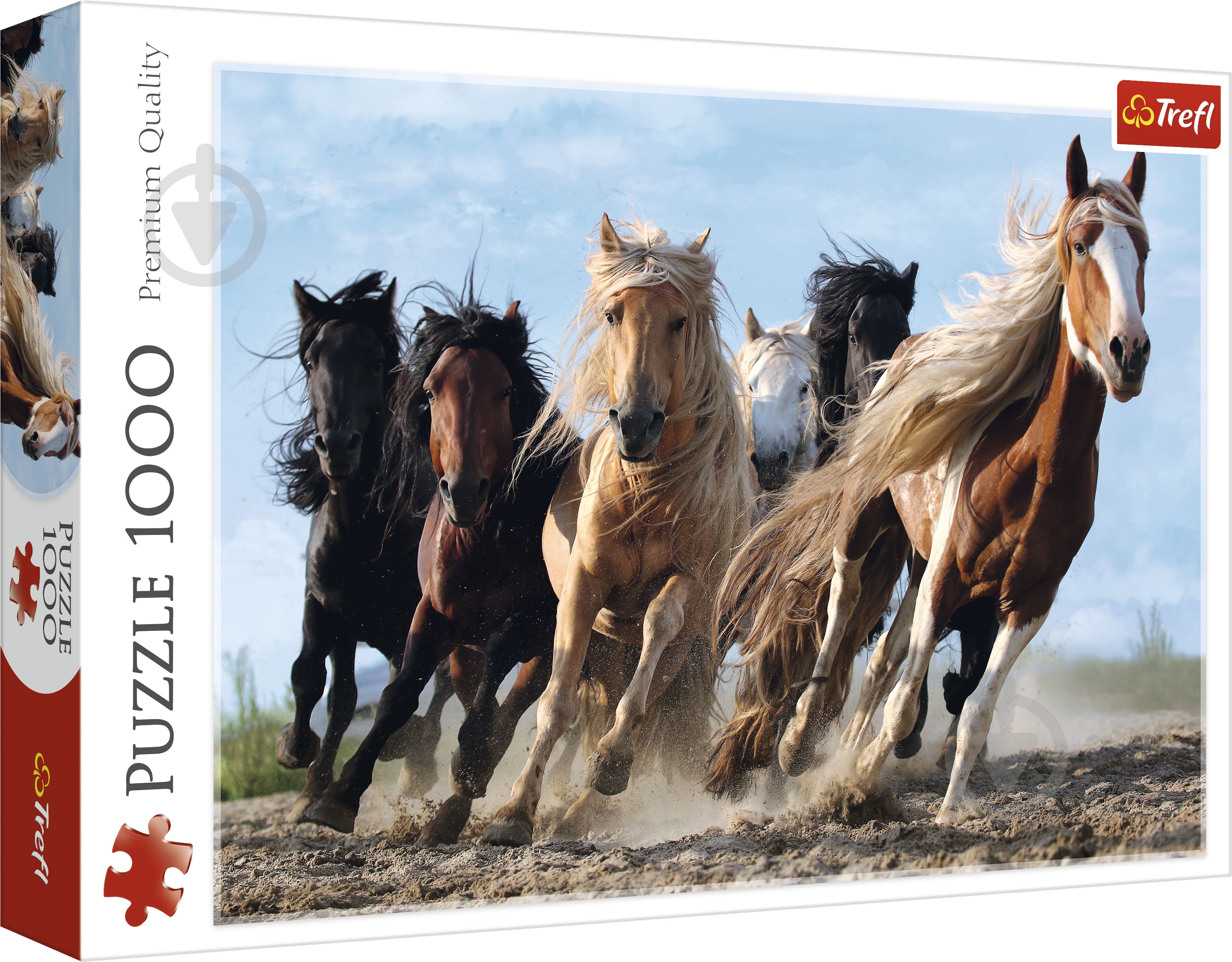 Пазл Trefl Скачут кони 10446 - фото 1