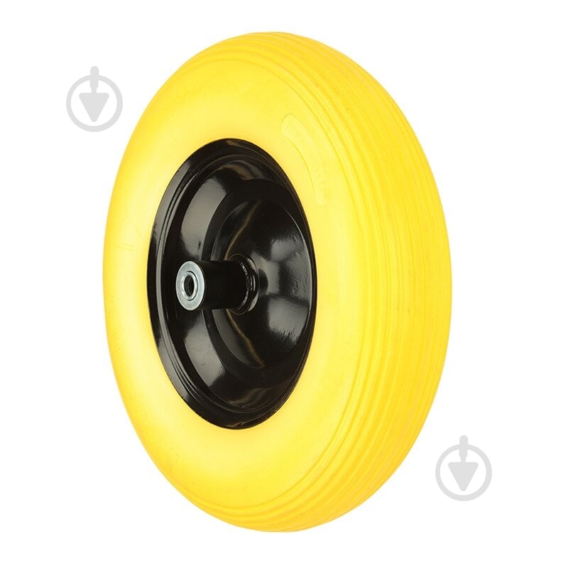 Колесо пенополиуретановое Budmonster бескамерное для тачки 4.00-8 (01-59) 390 мм 115477 - фото 2