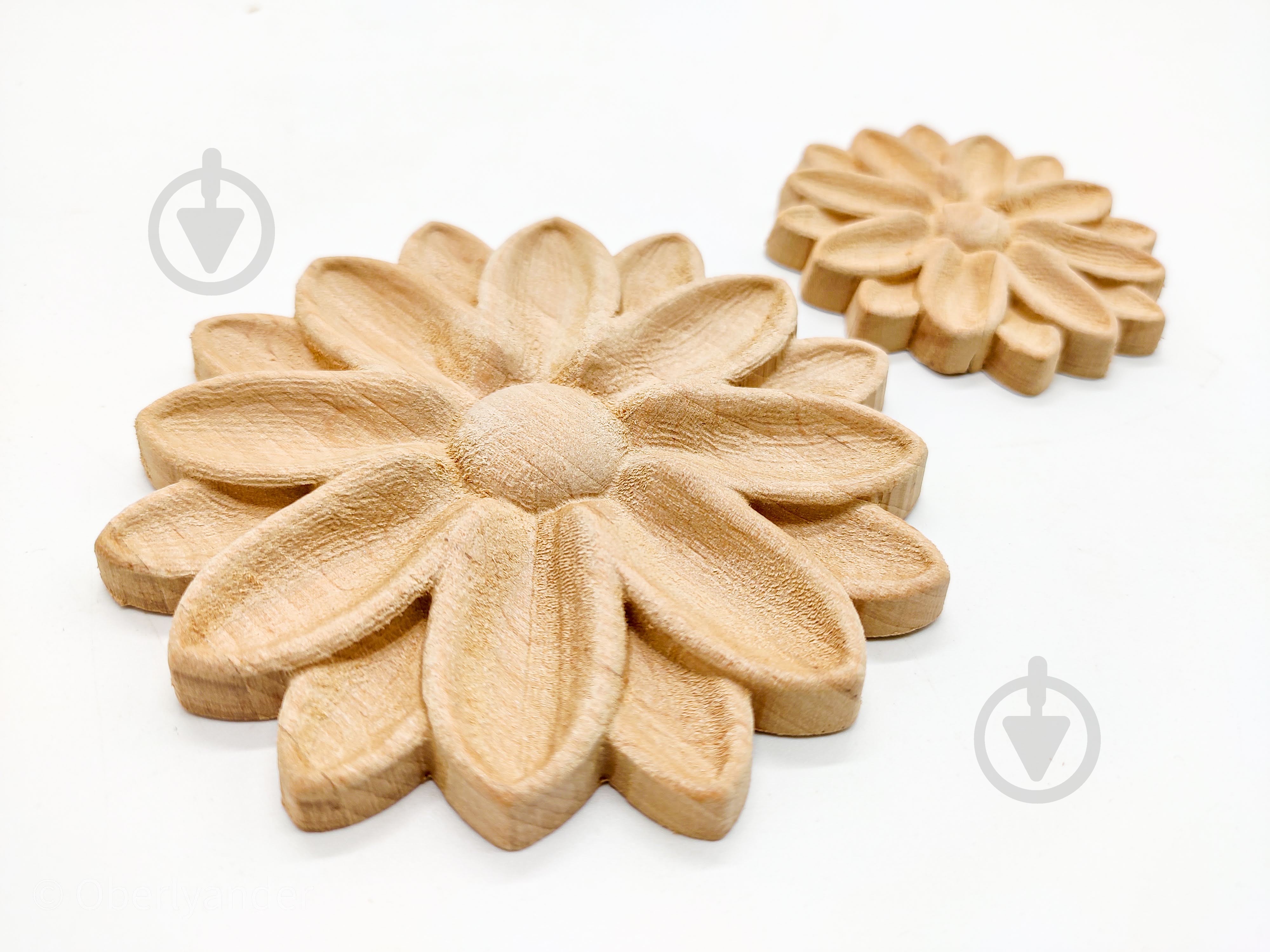 Декоративная панель деревянная розетка 4 шт, RZ.02.40 40х40x4 мм - фото 4 Декоративная панель деревянная розетка 4 шт, RZ.02.40 40х40x4 мм - фото 4