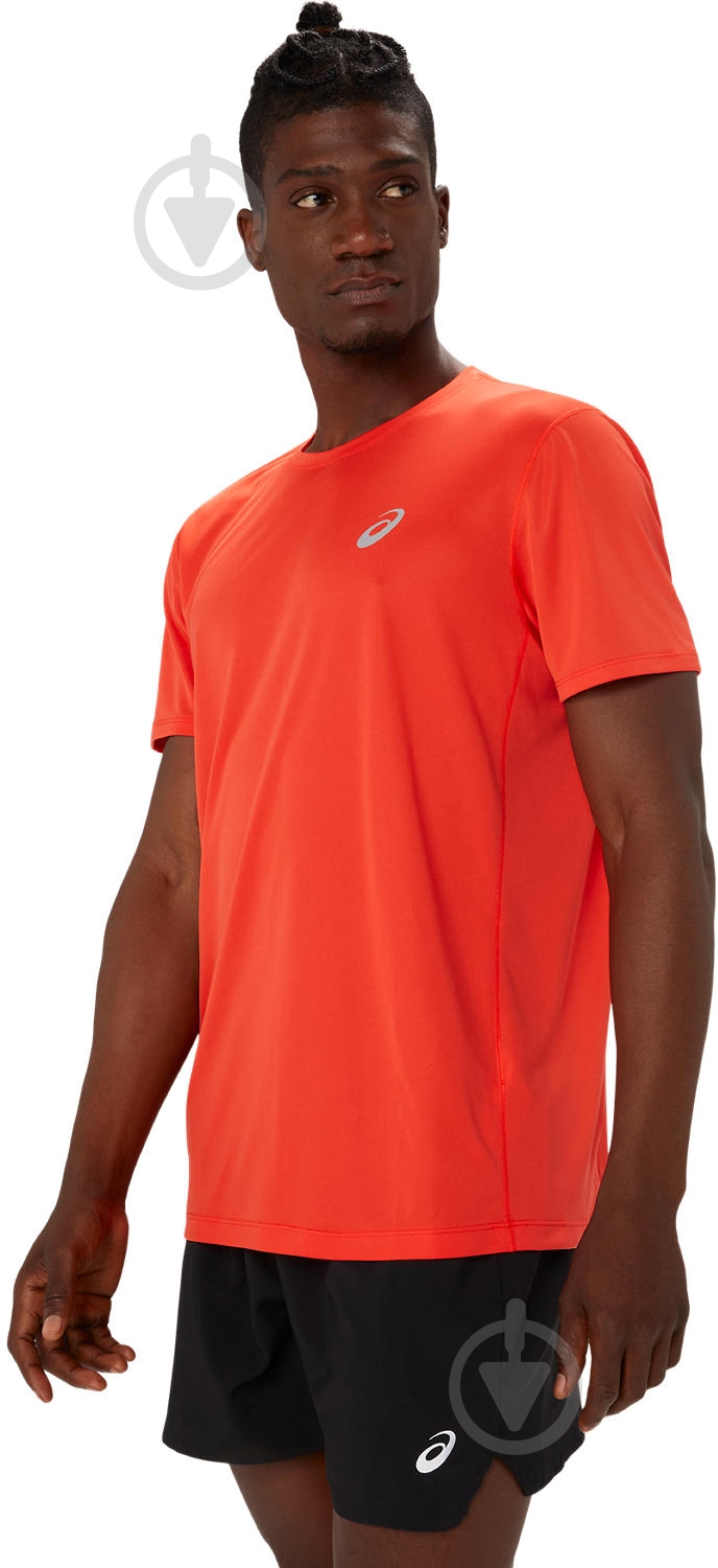 Футболка Asics CORE SS TOP 2011C341_601 р.XL красный - фото 2