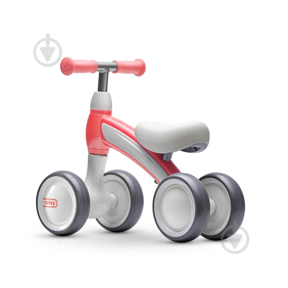 Беговел-велосипед Qplay розовый CuteyPink - фото 1