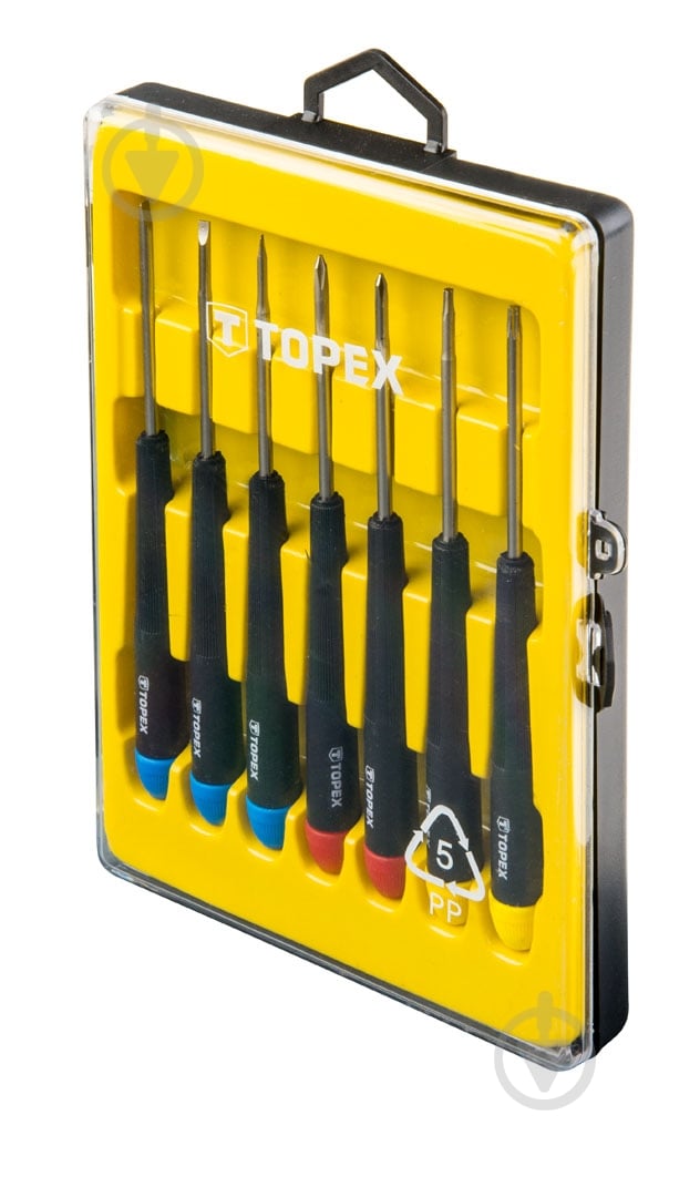 Набор отверток прецизионных Topex 39D552 - фото 2