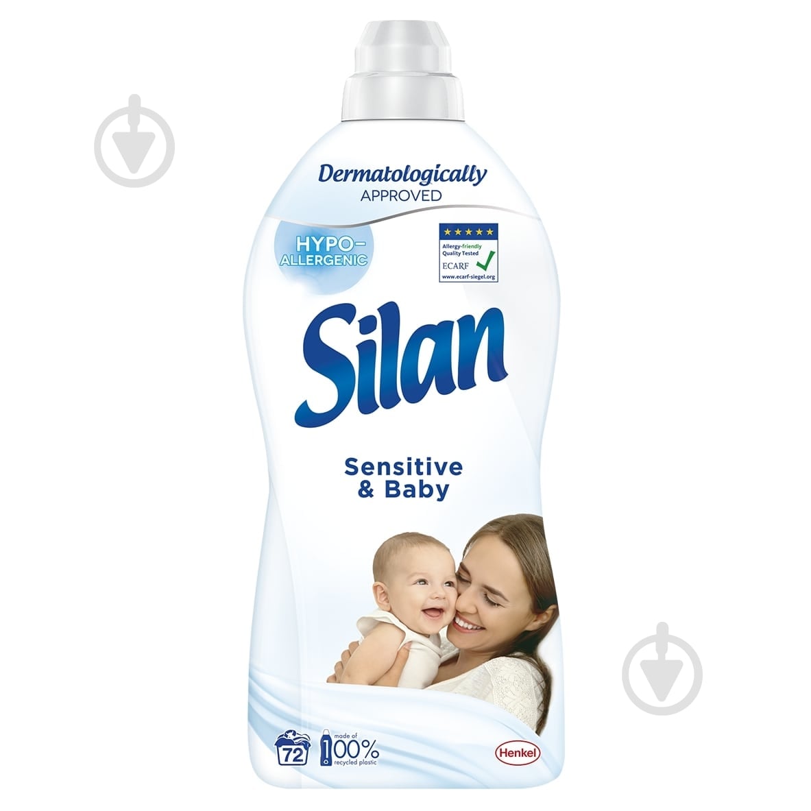 Кондиціонер-ополіскувач Silan Sensitive & Baby 1,8 л - фото 1