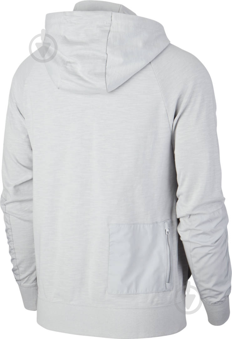 Джемпер Nike M NSW ME HOODIE FZ LTWT MIX CI9584-077 р. 2XL серый - фото 2