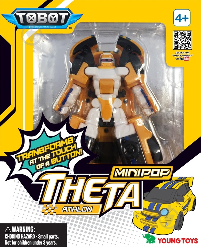 Игрушка-трансформер Tobot Атлон мини Тета 301064 - фото 1