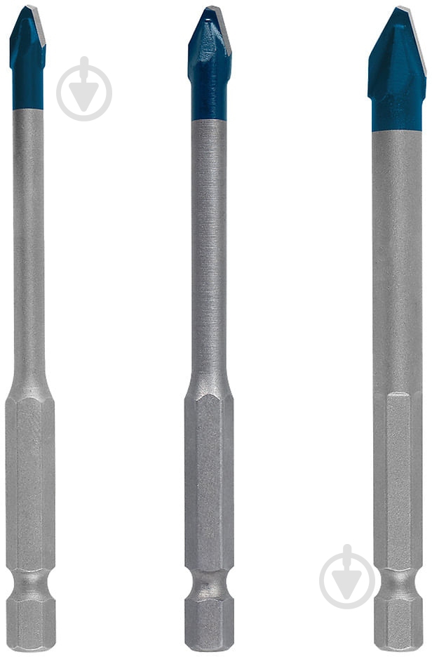 Набор сверл по плитке Bosch Expert HEX-9 HardCeramic 3 шт. 2608900595 - фото 1 Набор сверл по плитке Bosch Expert HEX-9 HardCeramic 3 шт. 2608900595 - фото 1