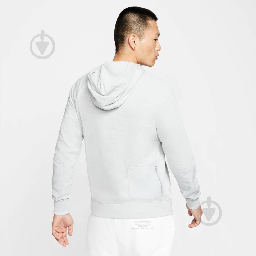 Джемпер Nike M NSW ME HOODIE FZ LTWT MIX CI9584-077 р. L серый - фото 5
