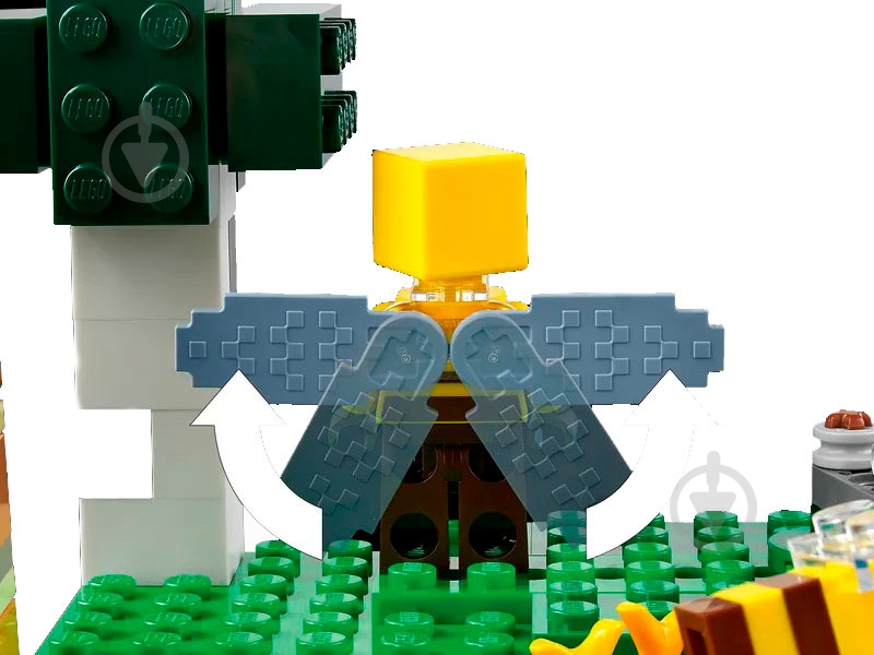 Конструктор LEGO Minecraft Пасека 21165 - фото 14 Конструктор LEGO Minecraft Пасека 21165 - фото 14
