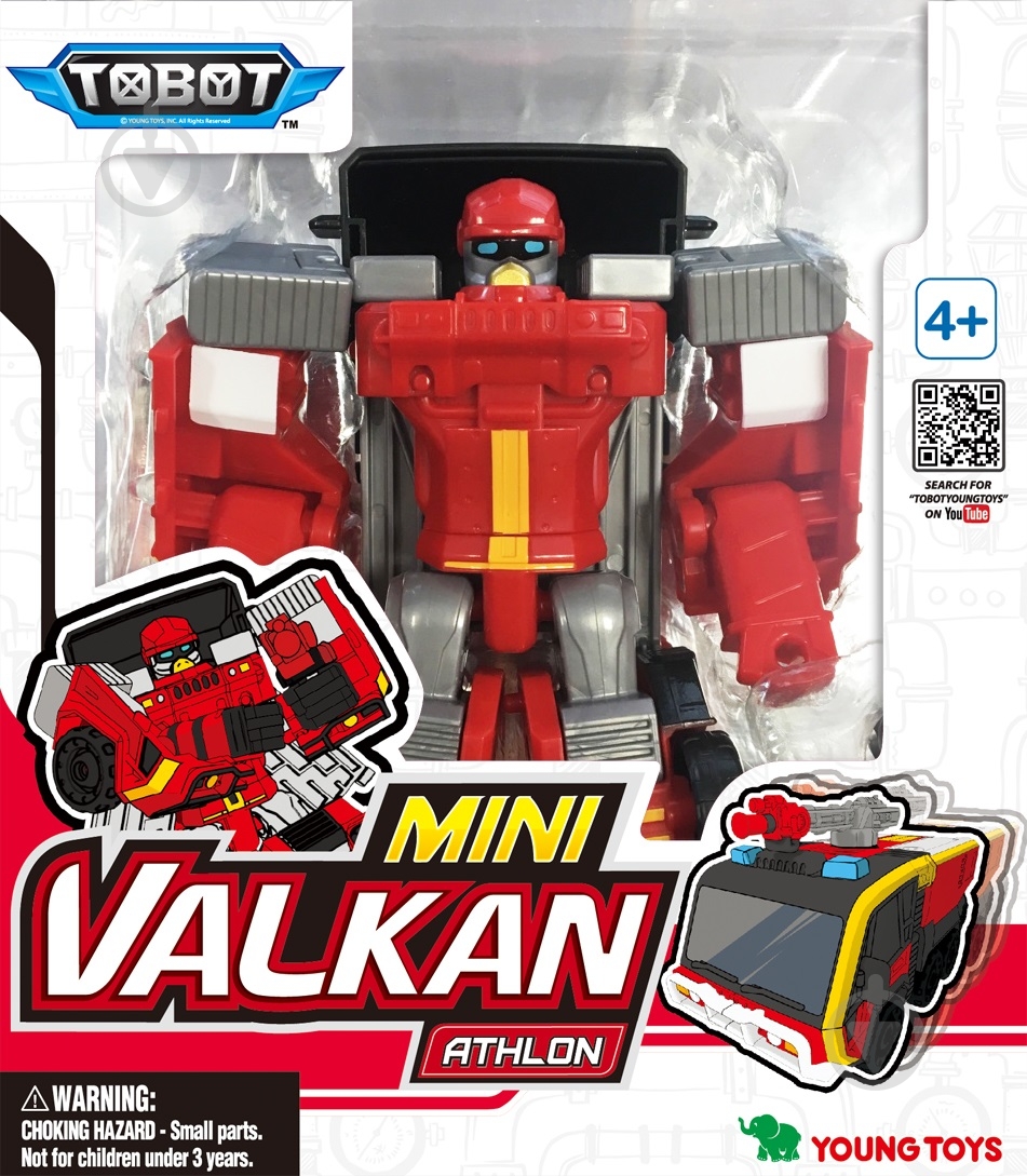 Игрушка-трансформер Tobot Атлон мини Валкан 301070 - фото 1