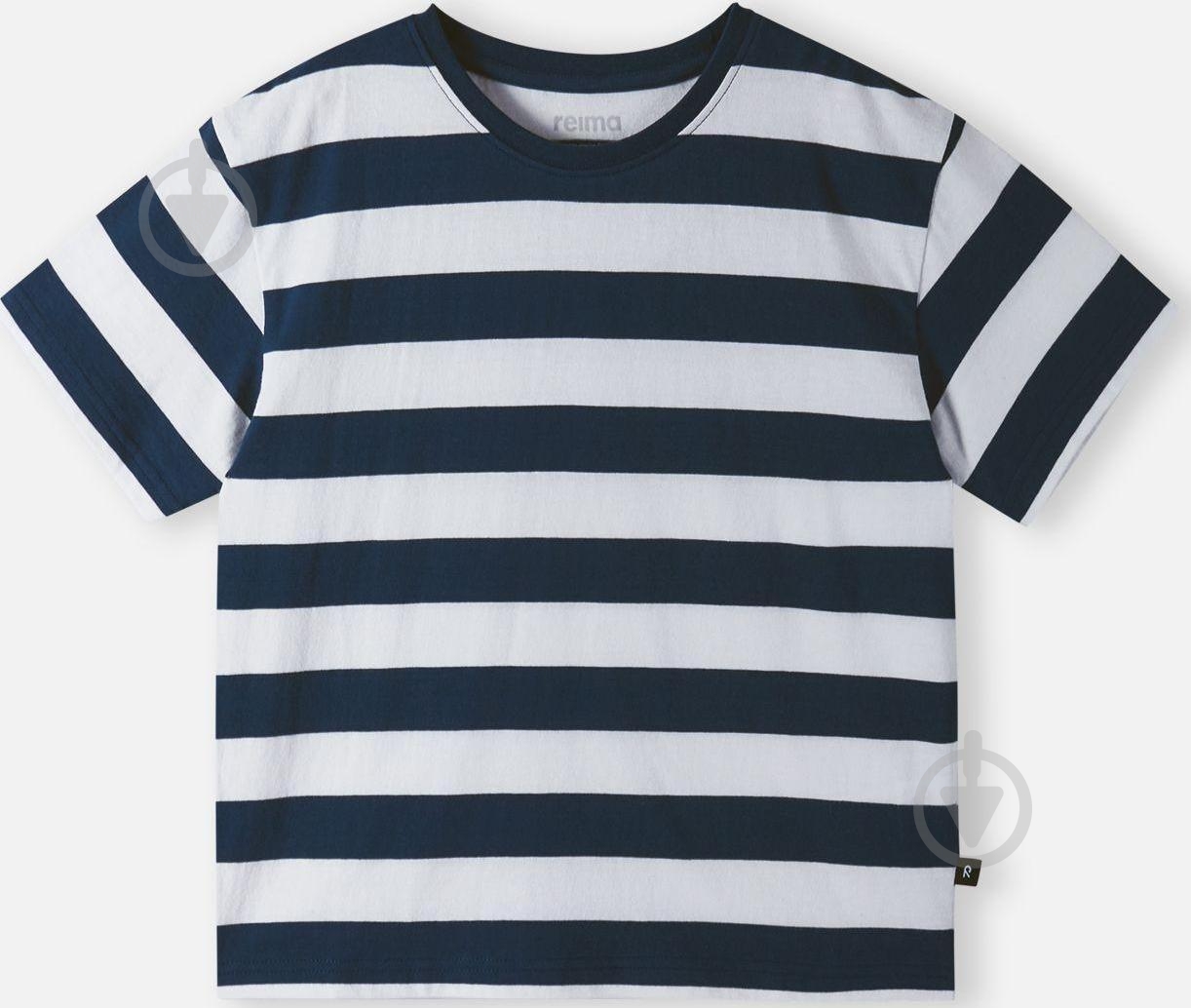 Футболка Reima Rannut р.140 синий 5200218A-698A - фото 1 Футболка Reima Rannut р.140 синий 5200218A-698A - фото 1