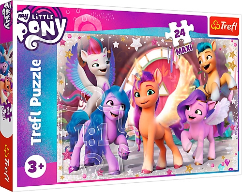 Пазли Trefl Maxi Радість маленьких Поні 14338 - фото 1