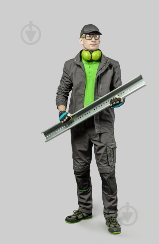 Куртка рабочая HOEGERT LEMBERG р. L HT5K800 темно-серый - фото 4 Куртка рабочая HOEGERT LEMBERG р. L HT5K800 темно-серый - фото 4