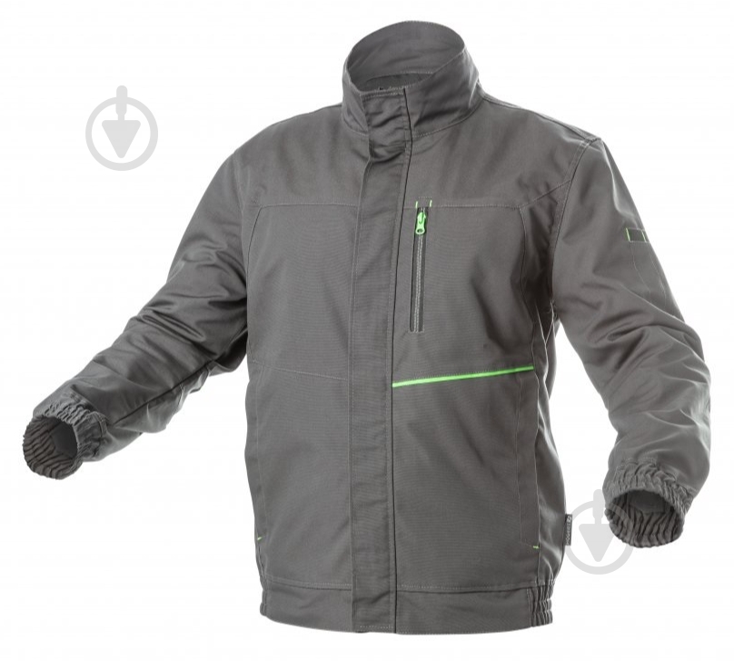 Куртка рабочая HOEGERT LEMBERG р. L HT5K800 темно-серый - фото 1 Куртка рабочая HOEGERT LEMBERG р. L HT5K800 темно-серый - фото 1