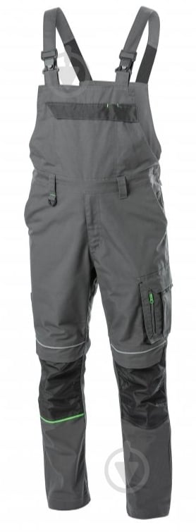 Полукомбинезон рабочий HOEGERT LEMBERG р. M HT5K801 темно-серый - фото 1 Полукомбинезон рабочий HOEGERT LEMBERG р. M HT5K801 темно-серый - фото 1