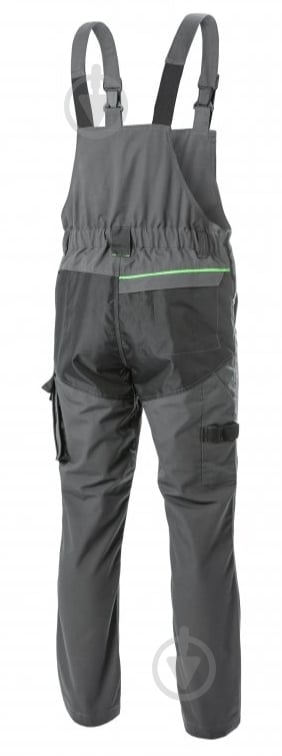 Полукомбинезон рабочий HOEGERT LEMBERG р. M HT5K801 темно-серый - фото 2 Полукомбинезон рабочий HOEGERT LEMBERG р. M HT5K801 темно-серый - фото 2