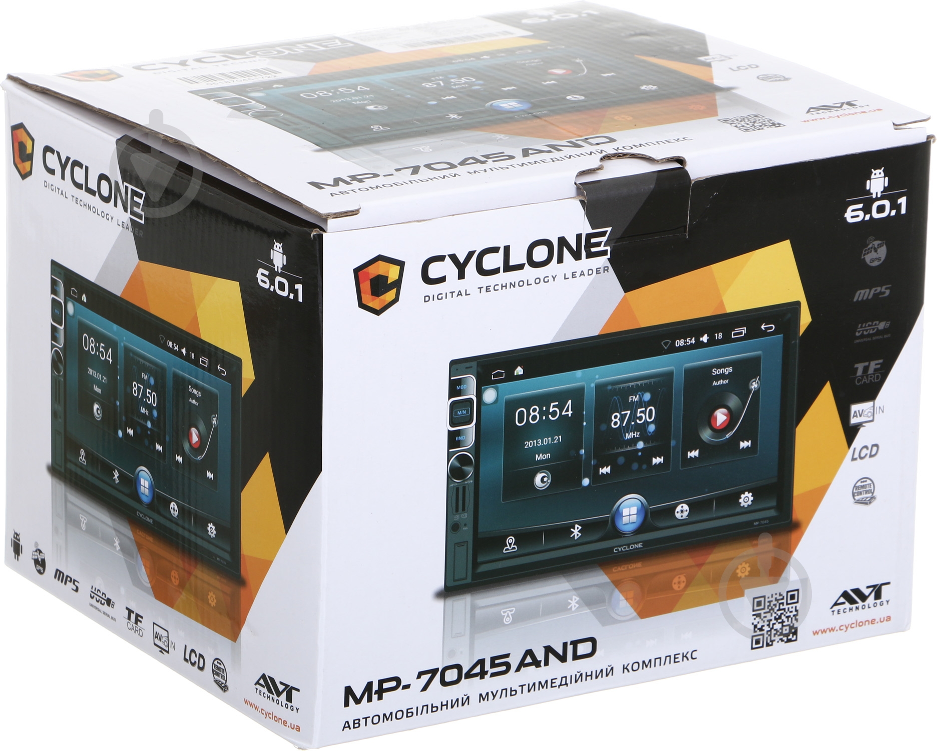 Автомагнитола CYCLONE MP-7045 - фото 6