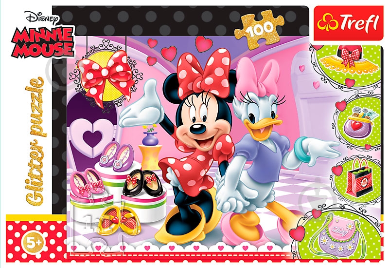 Пазл Trefl Мышка Минни 14820 - фото 3