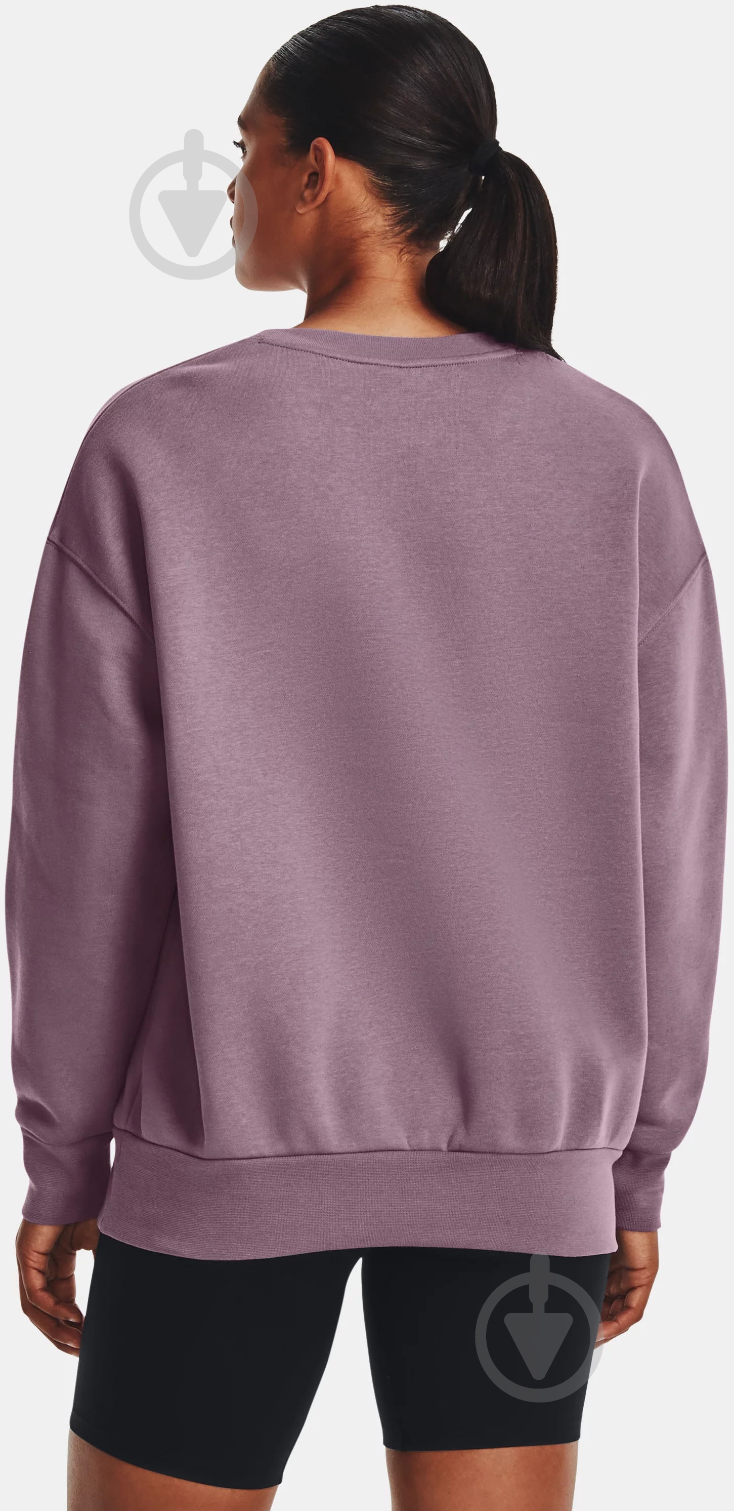 Світшот Under Armour ESSENTIAL FLC OS CREW 1379475-500 р.XL фіолетовий - фото 2