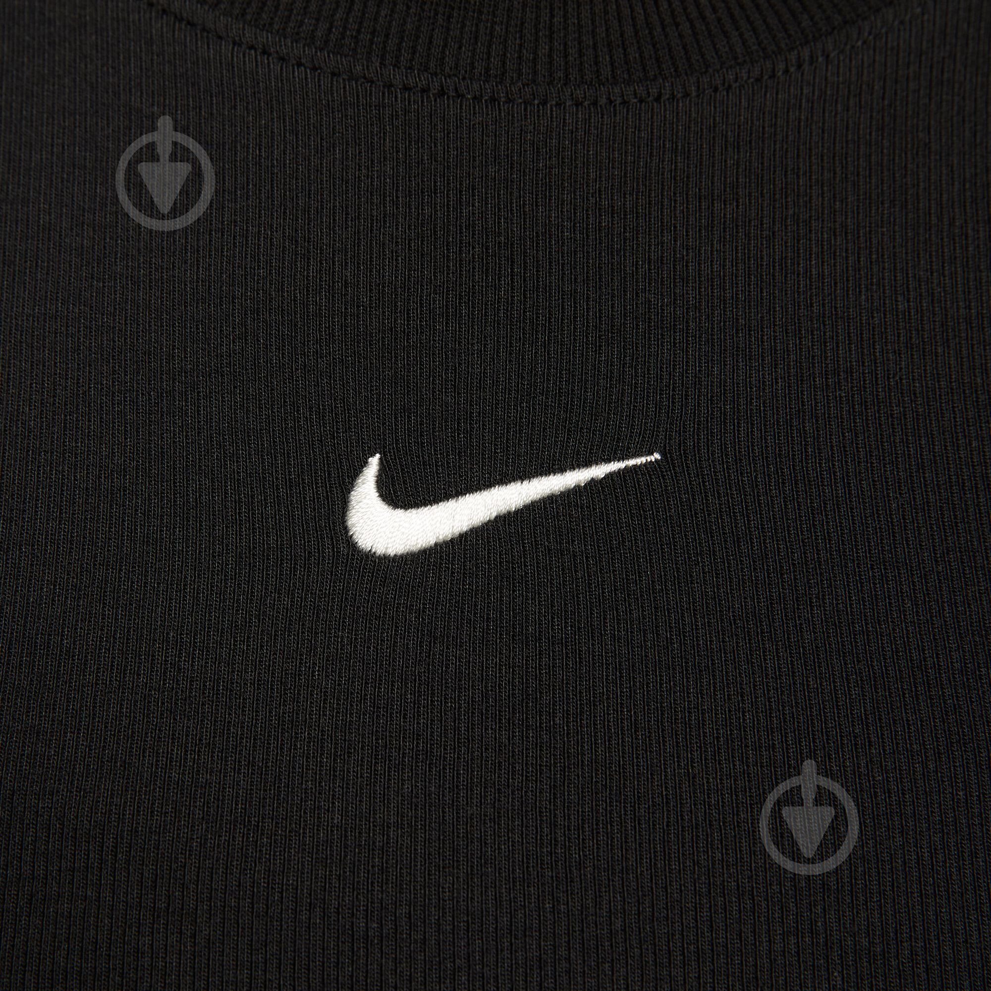 Майка Nike W NSW ESSNTL RIB CRP TANK FB8279-010 р.L черный - фото 4 Майка Nike W NSW ESSNTL RIB CRP TANK FB8279-010 р.L черный - фото 4