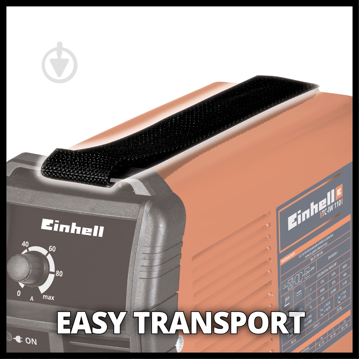 Инвертор сварочныйEinhell TC-IW 110 1544160 - фото 3