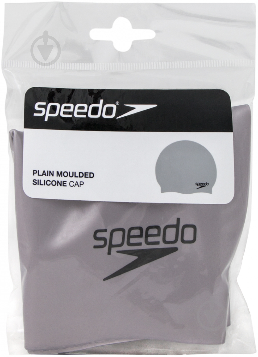 Шапочка для плавания Speedo Plain Moulded Silicone Cap 8-709849086 one size серый - фото 3 Шапочка для плавания Speedo Plain Moulded Silicone Cap 8-709849086 one size серый - фото 3