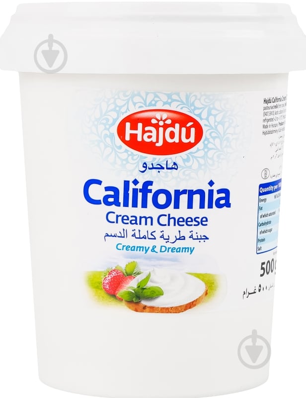 Крем-сыр Hajdu Сalifornia 60% 500 г - фото 1