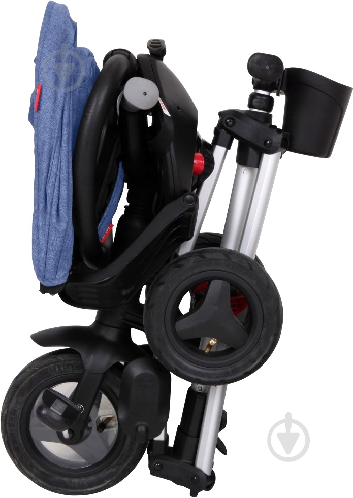 Велосипед-коляска Qplay Nova Air голубой S700Blue - фото 2