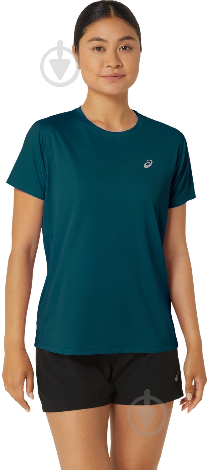 Футболка Asics CORE SS TOP 2012C335_309 р.XL зеленый - фото 1
