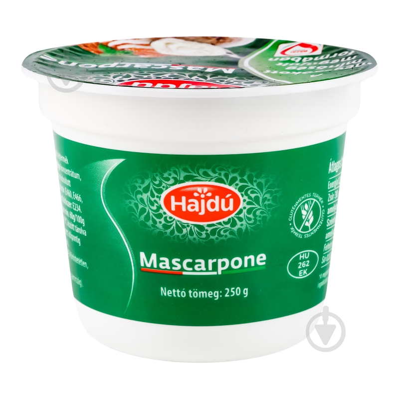 Крем-сыр Hajdu Mascarpone 60% 250 г - фото 2