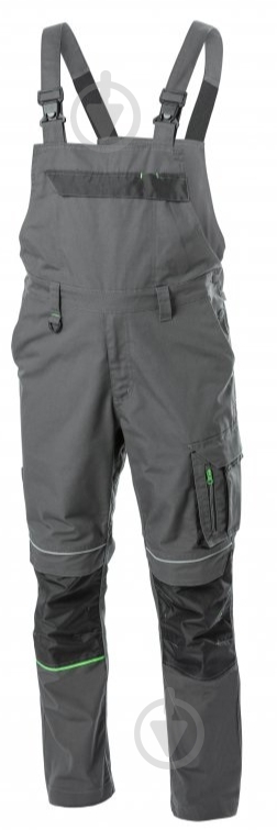 Полукомбинезон рабочий HOEGERT LEMBERG р. S HT5K801 темно-серый - фото 1 Полукомбинезон рабочий HOEGERT LEMBERG р. S HT5K801 темно-серый - фото 1