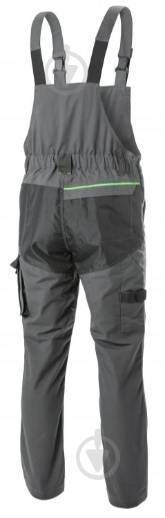 Полукомбинезон рабочий HOEGERT LEMBERG р. S HT5K801 темно-серый - фото 2 Полукомбинезон рабочий HOEGERT LEMBERG р. S HT5K801 темно-серый - фото 2