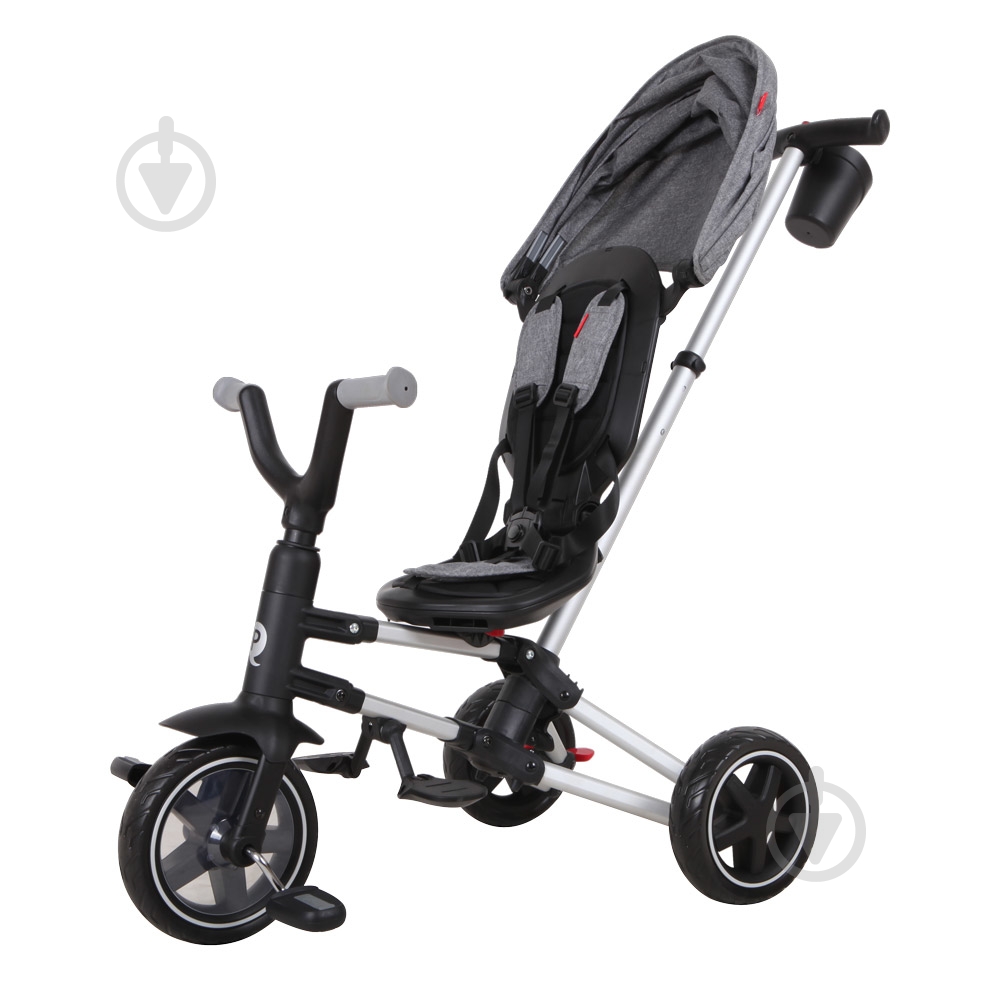 Велосипед-коляска Qplay Nova EVA серый S700-2Grey - фото 4