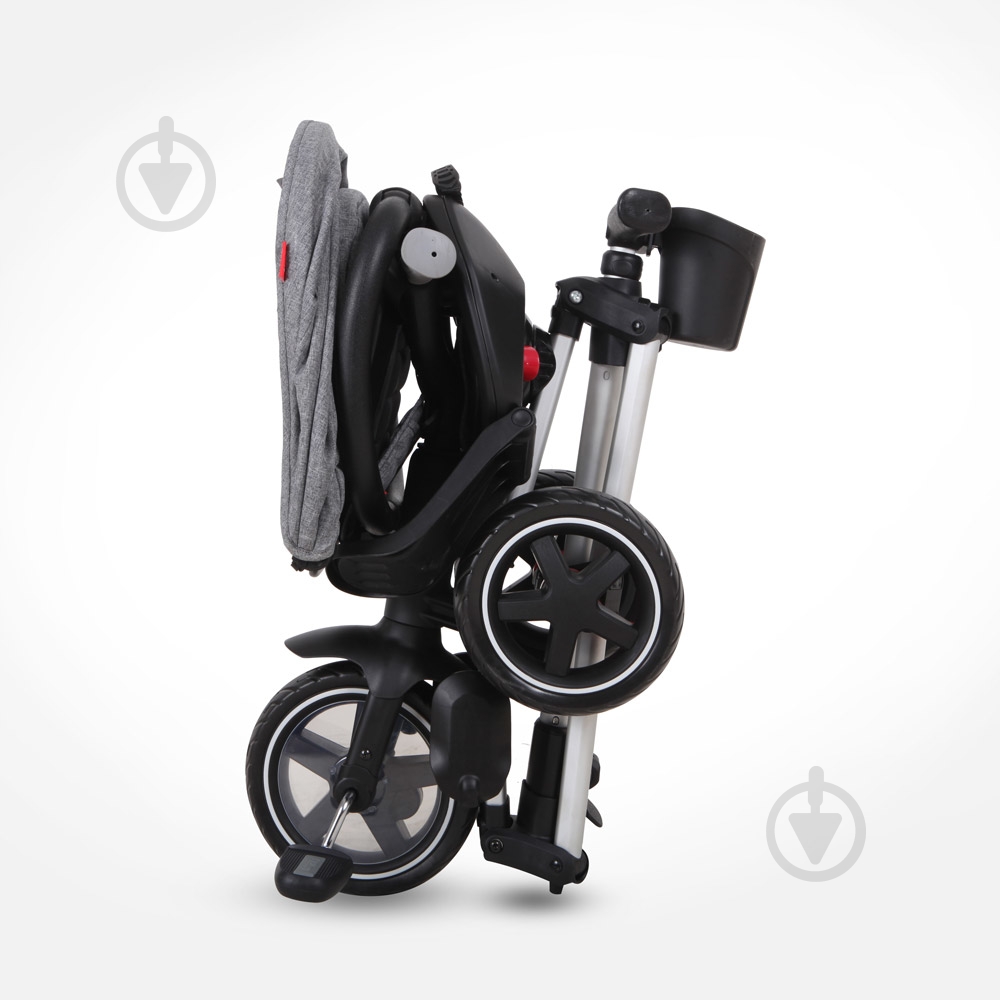 Велосипед-коляска Qplay Nova EVA серый S700-2Grey - фото 3