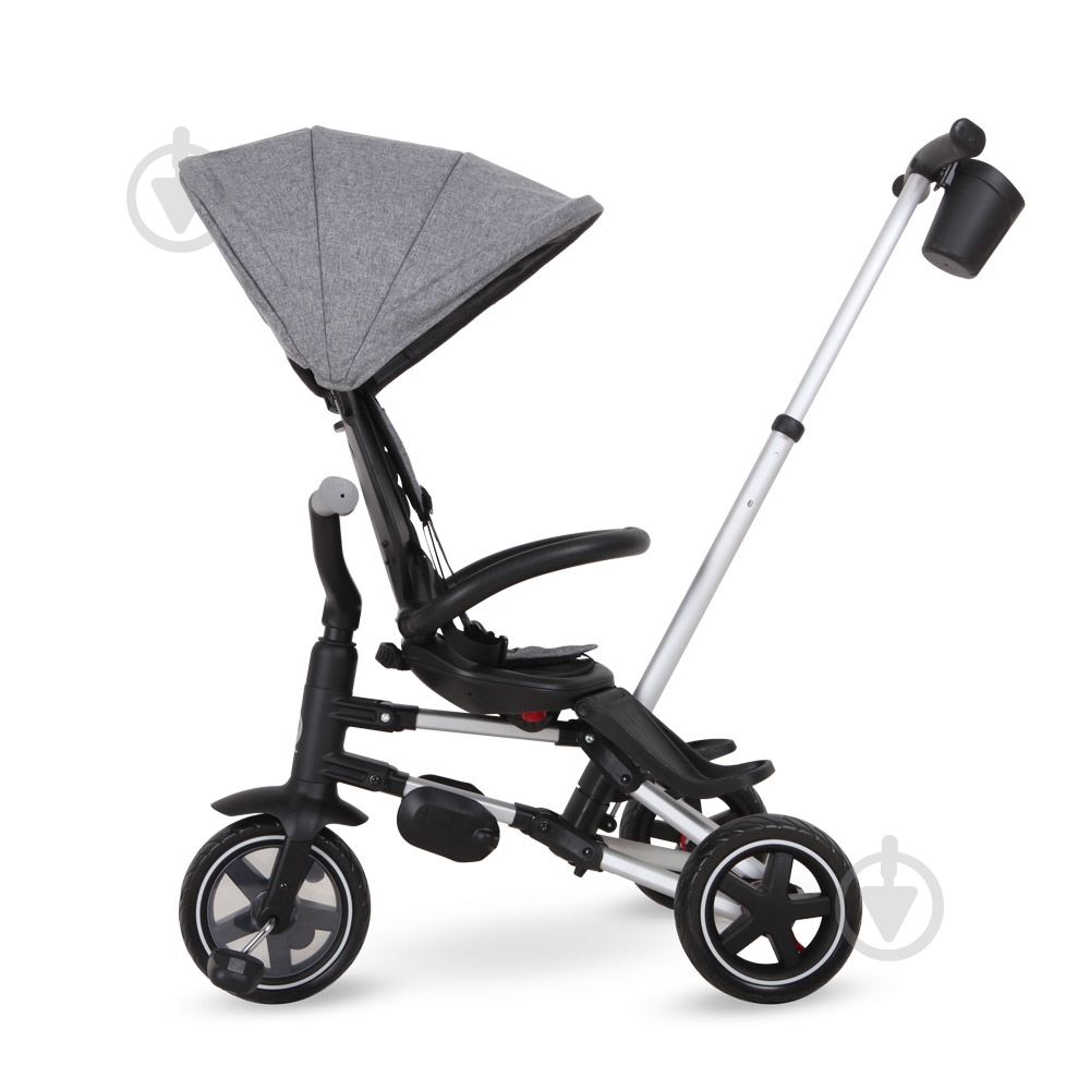 Велосипед-коляска Qplay Nova EVA серый S700-2Grey - фото 2