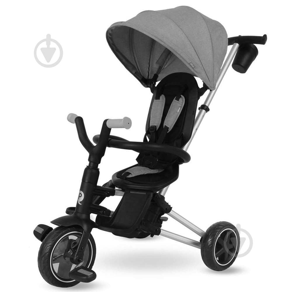 Велосипед-коляска Qplay Nova EVA серый S700-2Grey - фото 1