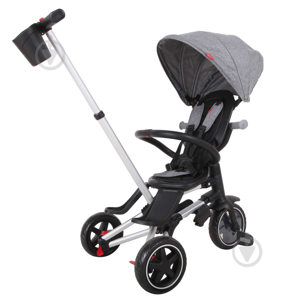 Велосипед-коляска Qplay Nova EVA серый S700-2Grey - фото 6
