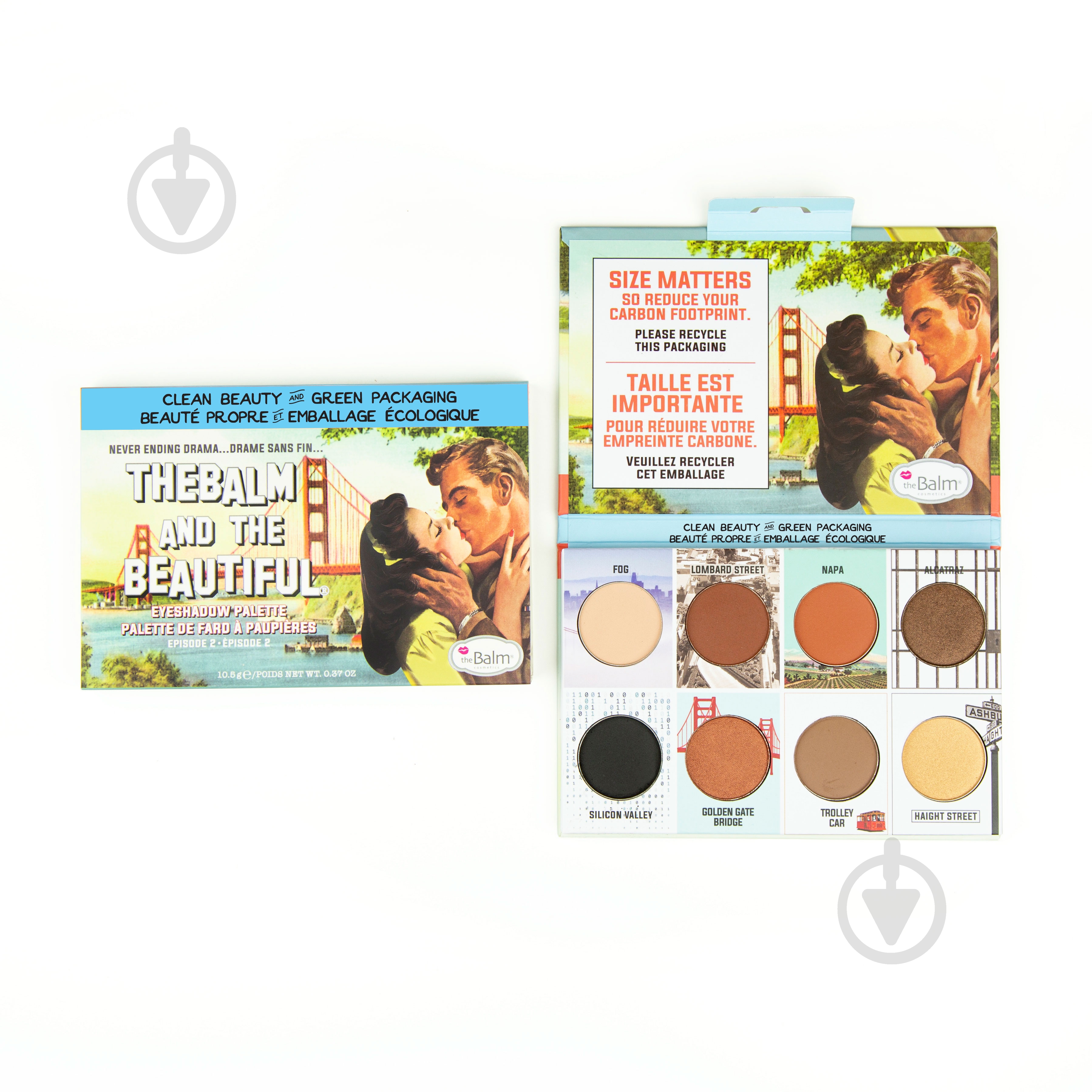 Палетка theBalm TheBalm & the Beautiful -Ep2 02 brown02 beige 10,5 г - фото 1