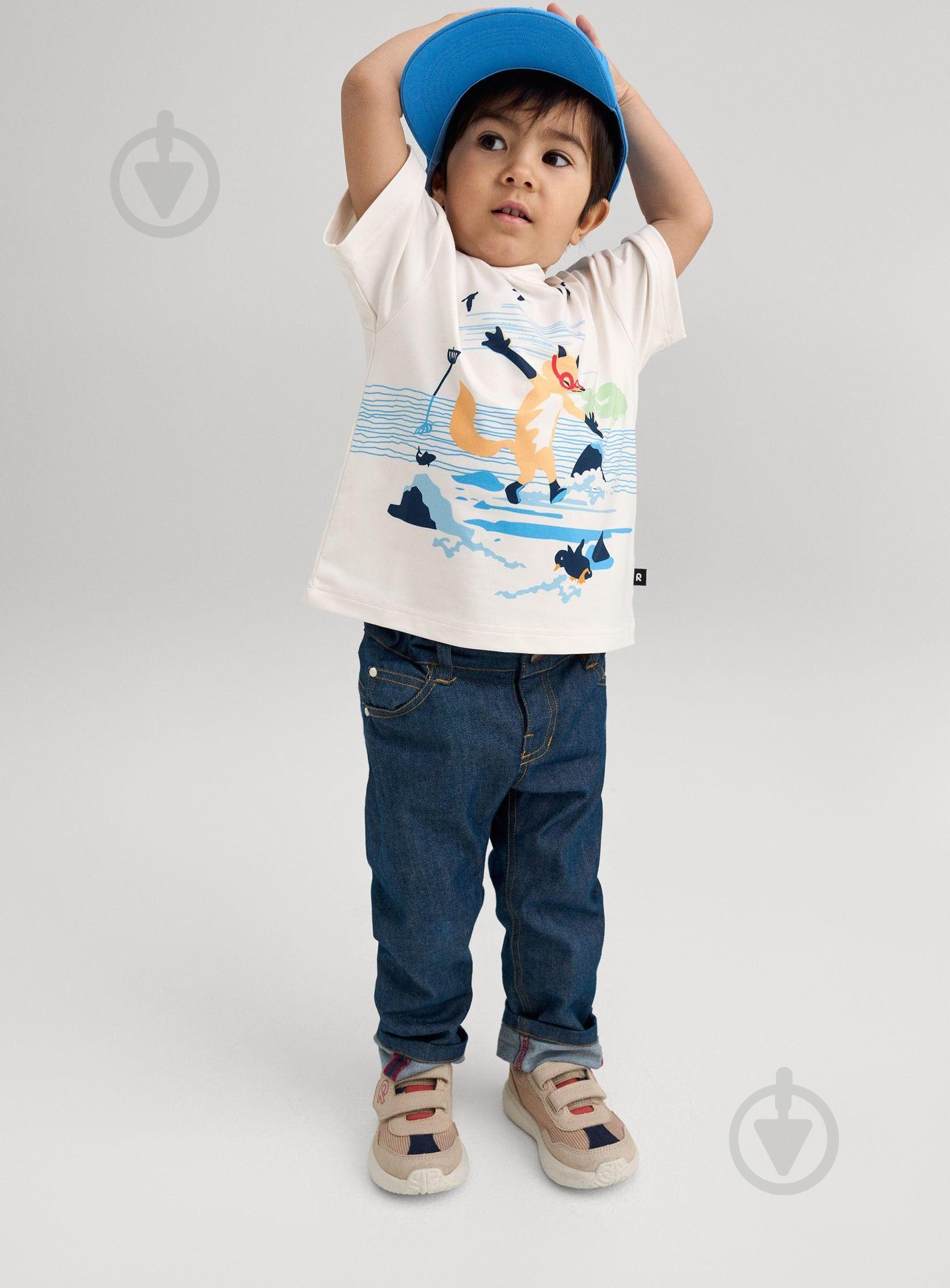 Футболка Reima Siirto р.104 білий 5200351A-011C - фото 6 Футболка Reima Siirto р.104 білий 5200351A-011C - фото 6