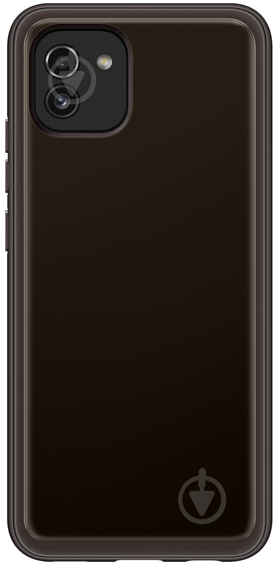 Чехол Samsung для Galaxy A03 Soft Clear Cover Black - фото 1