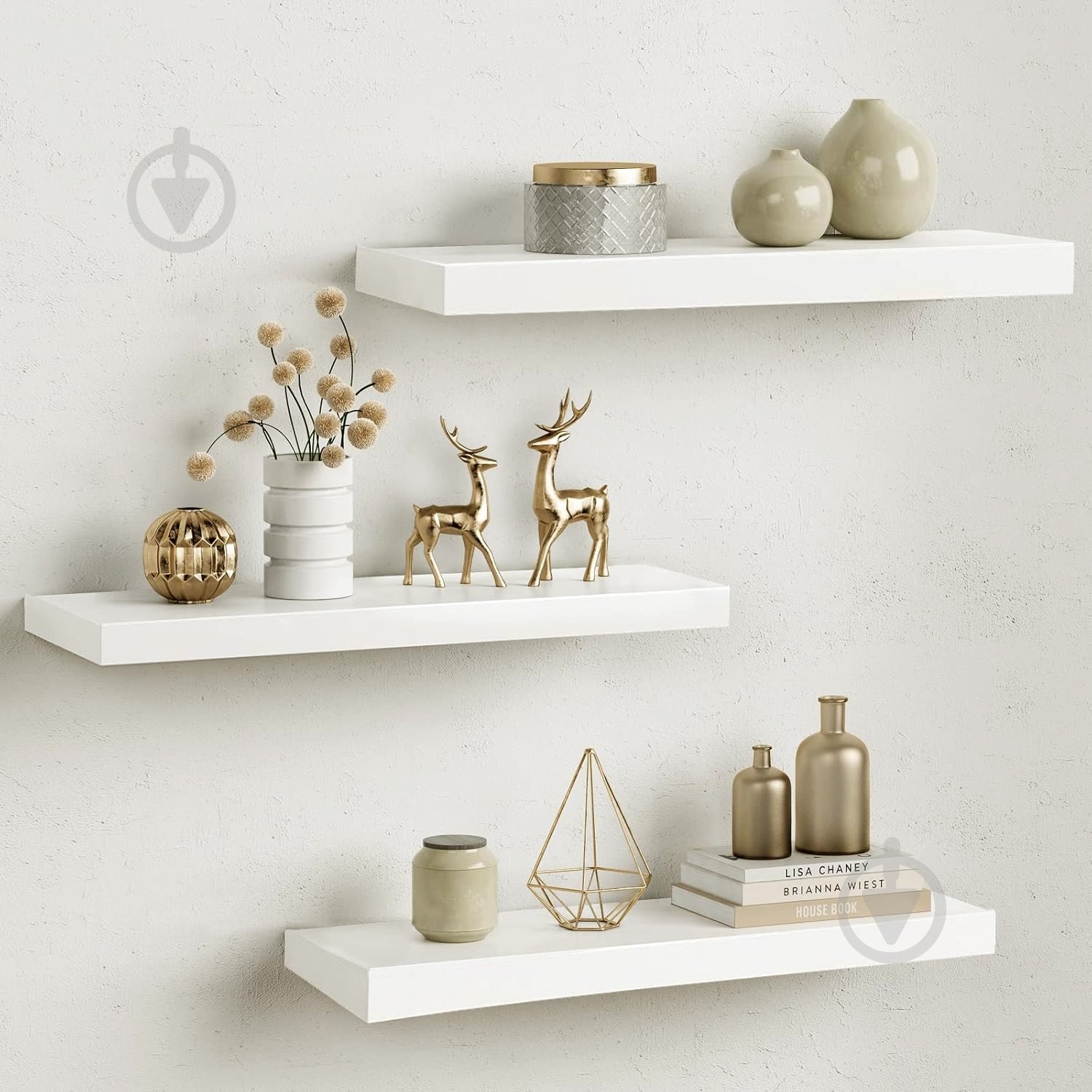 Полка книжная Inteo Лайн 1000x200x50 мм кашемир - фото 1 Полка книжная Inteo Лайн 1000x200x50 мм кашемир - фото 1