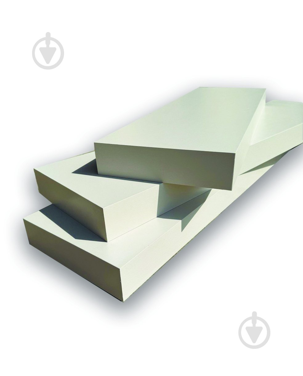 Полка книжная Inteo Лайн 1000x200x50 мм кашемир - фото 3 Полка книжная Inteo Лайн 1000x200x50 мм кашемир - фото 3