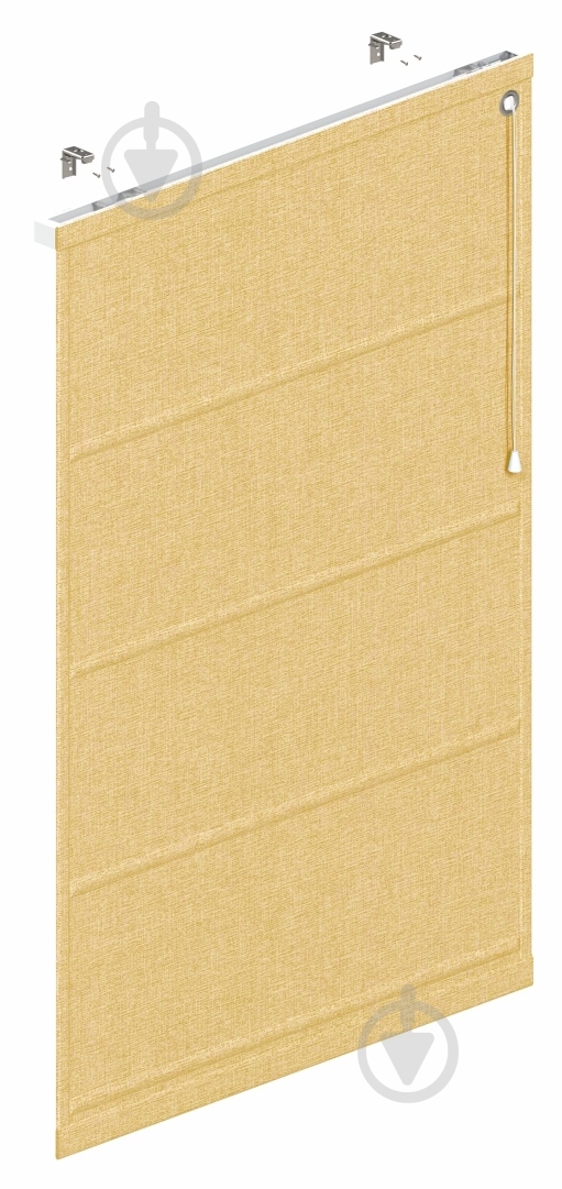 Римська штора Rollotex шнурове керування SEVILIA 170x200 см Лен - фото 11 Римська штора Rollotex шнурове керування SEVILIA 170x200 см Лен - фото 11